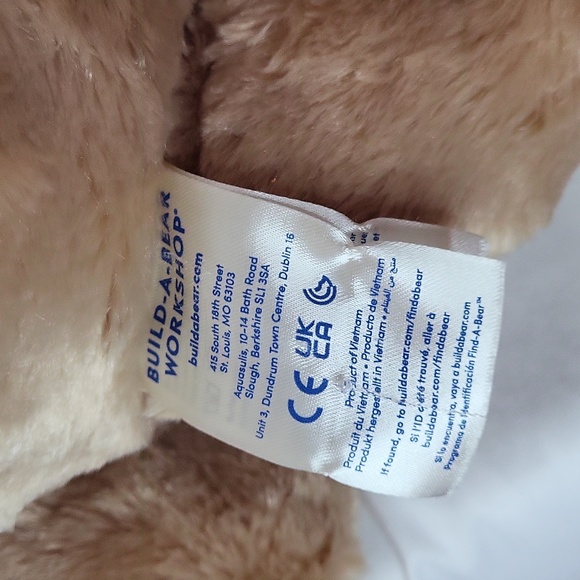 Build A Bear Plush EASTER Bunny Rabbit Very Soft Pink Nose Floppy ears - Picture 9 of 10